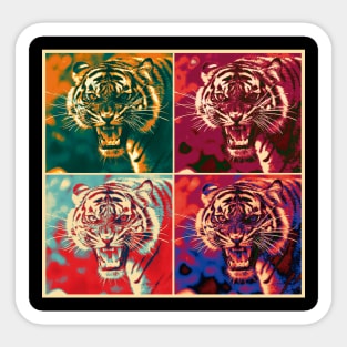 Tiger Pop Mix 1 Sticker